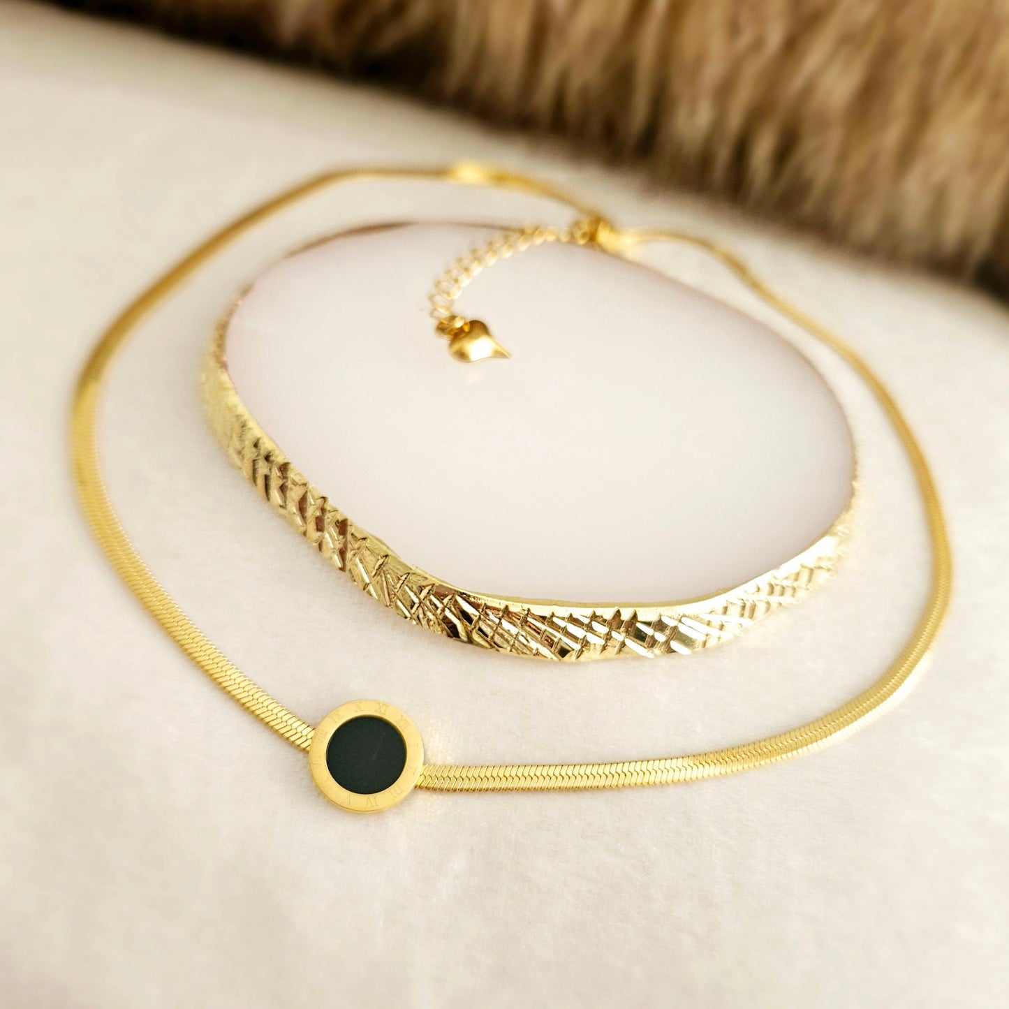 Roma Necklace - 18k Gold Plated.