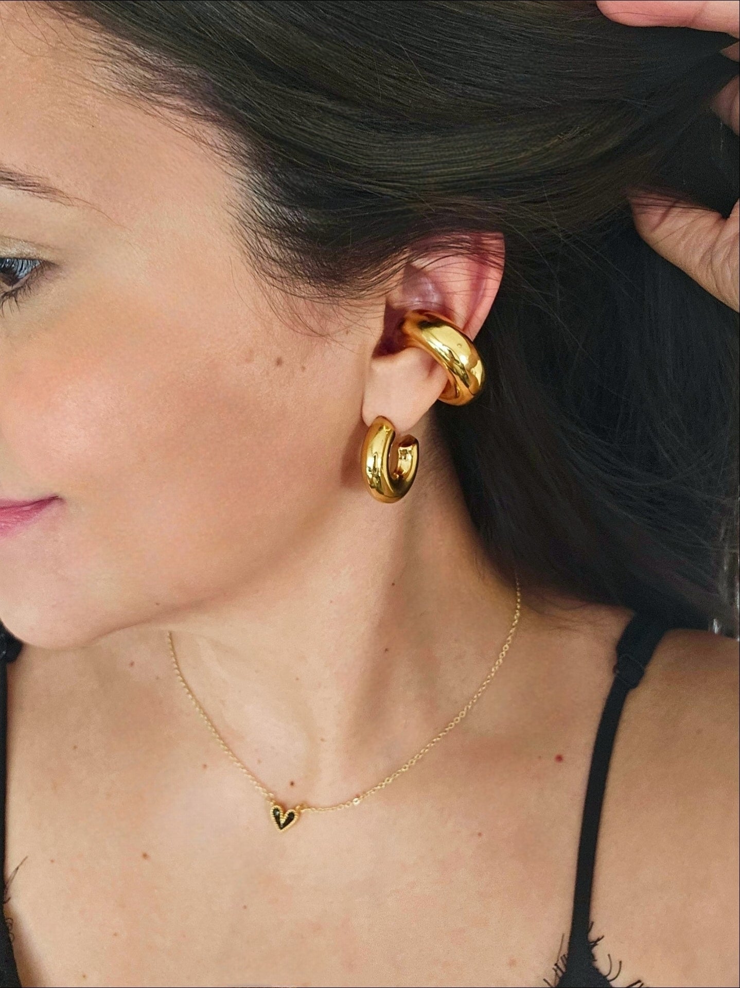 Carolina Ear Cuffs - 18k Gold Plated.