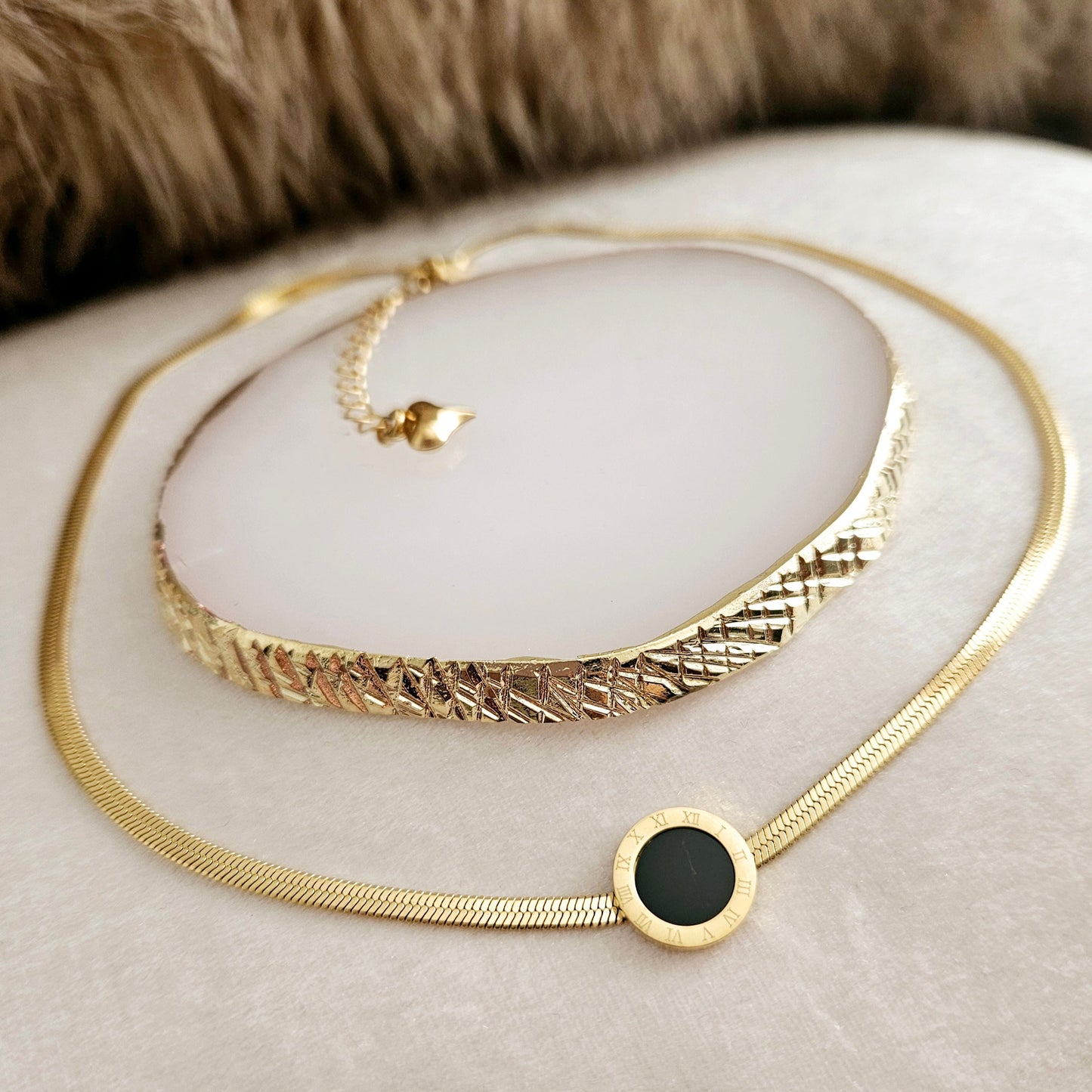 Roma Necklace - 18k Gold Plated.