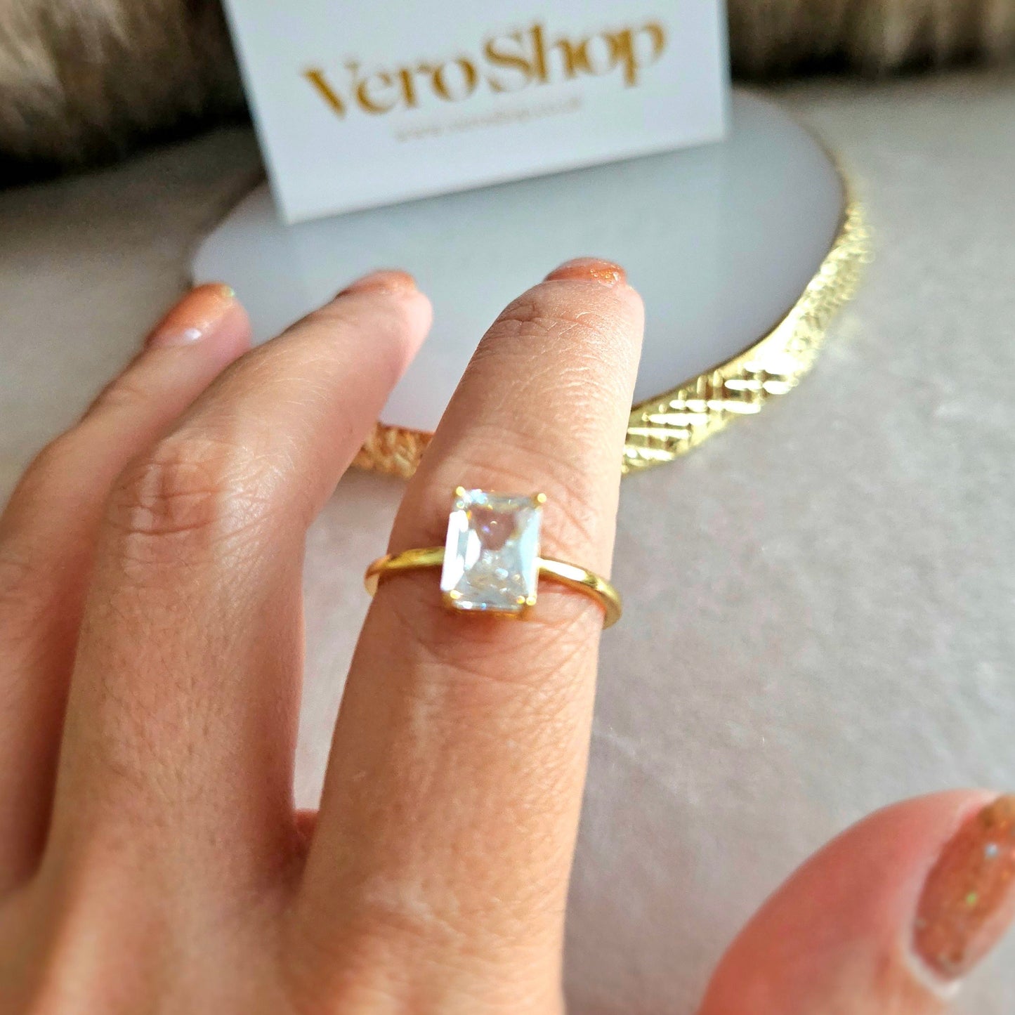 Apolo Ring - 18k Gold Plated.