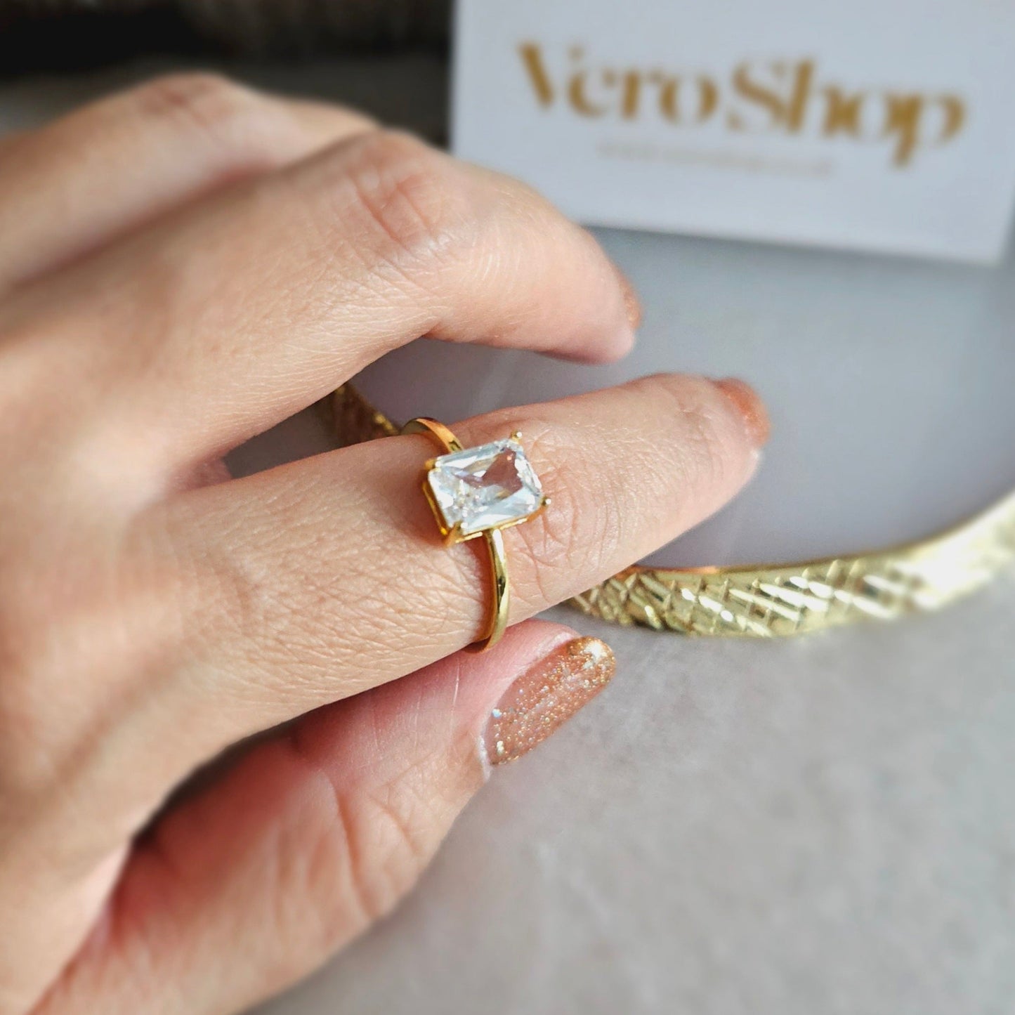 Apolo Ring - 18k Gold Plated.