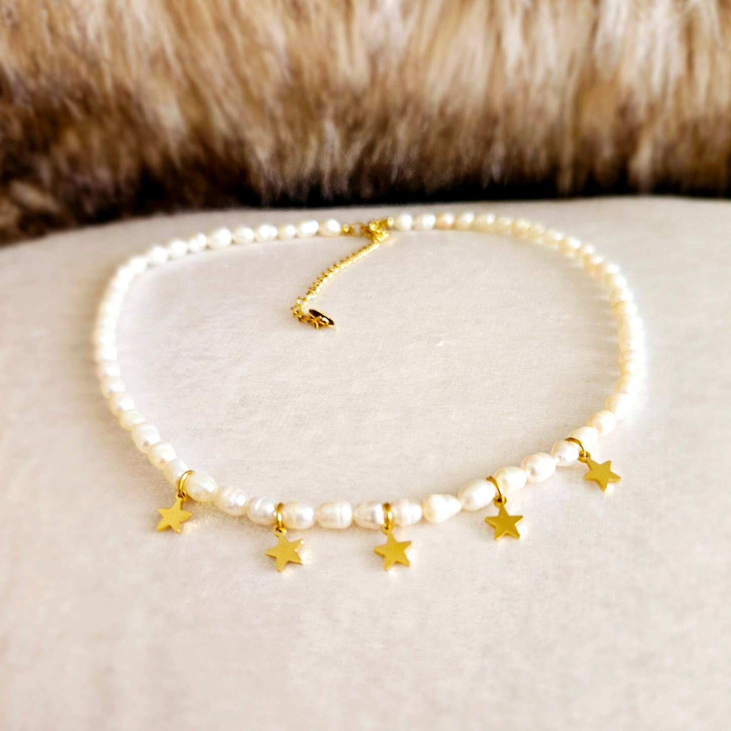 Vita Star Necklace - Titanium Steel.